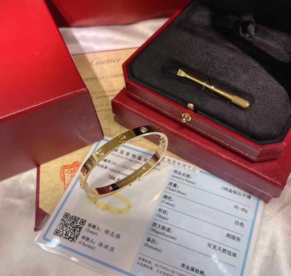 Best Clone Replica Cartier Love Bracelet For Men and Women B6035516 | Newest Version - IP Empire Replica Watches