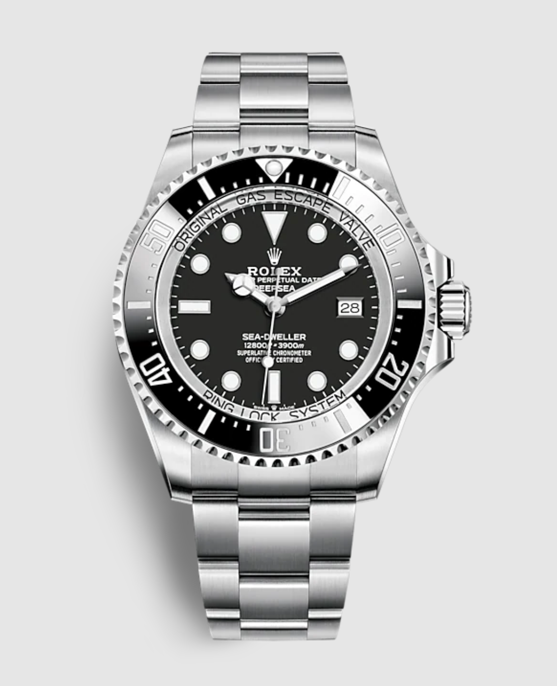 Replica Clone Deepsea Rolex Silver with Black Dial new Model 2022 - IP Empire Replica Watches